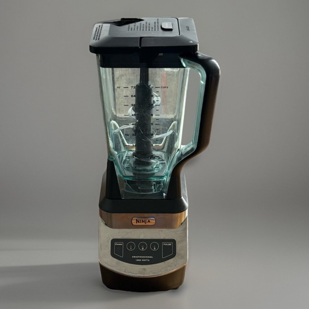 Ninja NJ600 Professional Blender — 3 Speeds 1000 Watts Chrome‎ Tested READ!!